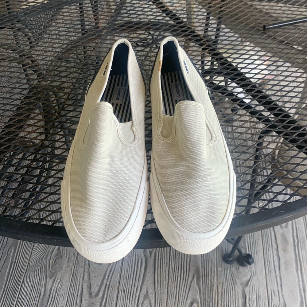 Lands end slip on canvas shoe size 10.5 NWOT